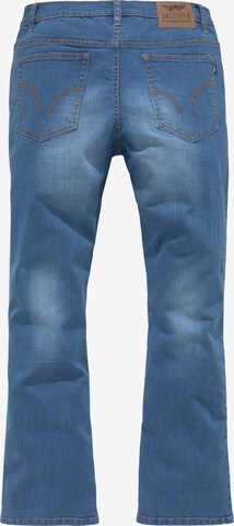 ARIZONA Bootcut Jeans 'Mike' in Blau