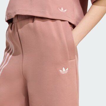 Wide Leg Pantalon ADIDAS ORIGINALS en rose