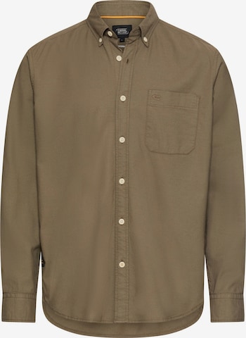 CAMEL ACTIVE Regular fit Button Up Shirt in Green: front