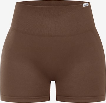 Smilodox Shorts ' Cetrina Pro ' in Braun: Vorderseite