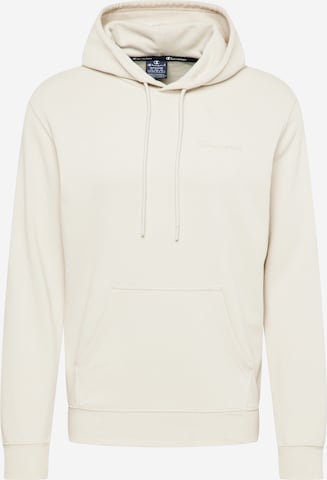 Champion Authentic Athletic Apparel Sweatshirt in Beige: front