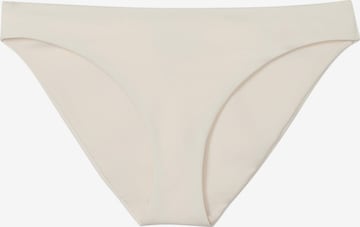 Bas de bikini 'Essentials' Calvin Klein Swimwear en beige : devant
