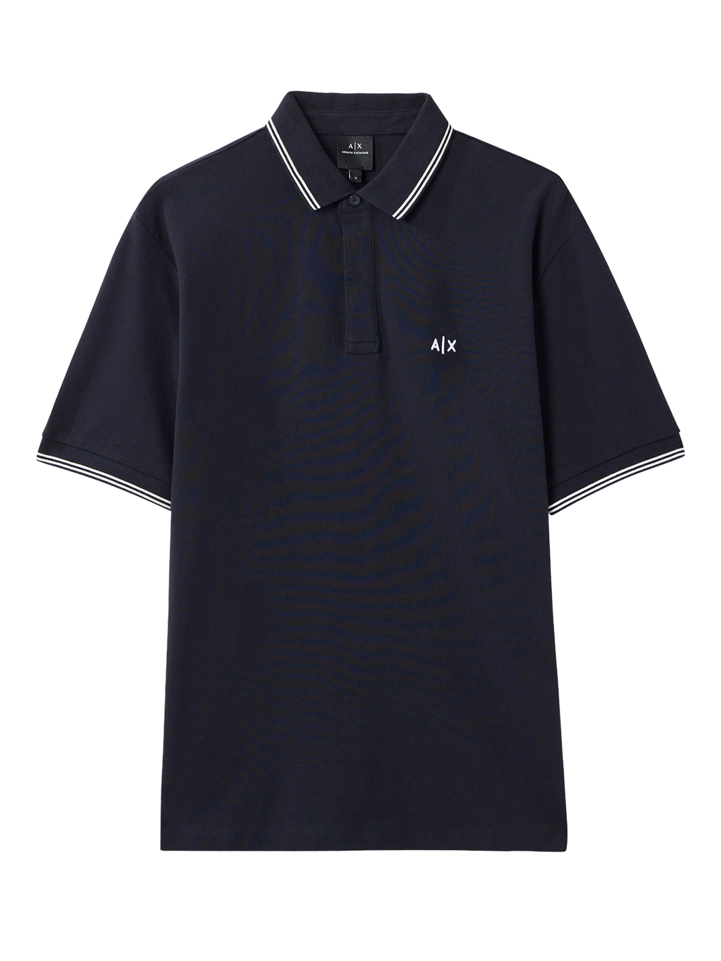ARMANI EXCHANGE Poloshirt in Blau: Vorderseite