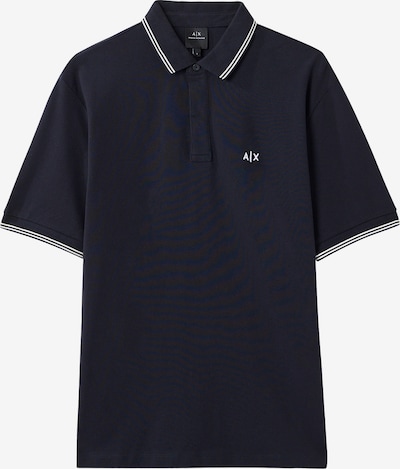 XS dydžio Marškinėliai iš ARMANI EXCHANGE, spalva – tamsiai mėlyna / balta, Prekių apžvalga