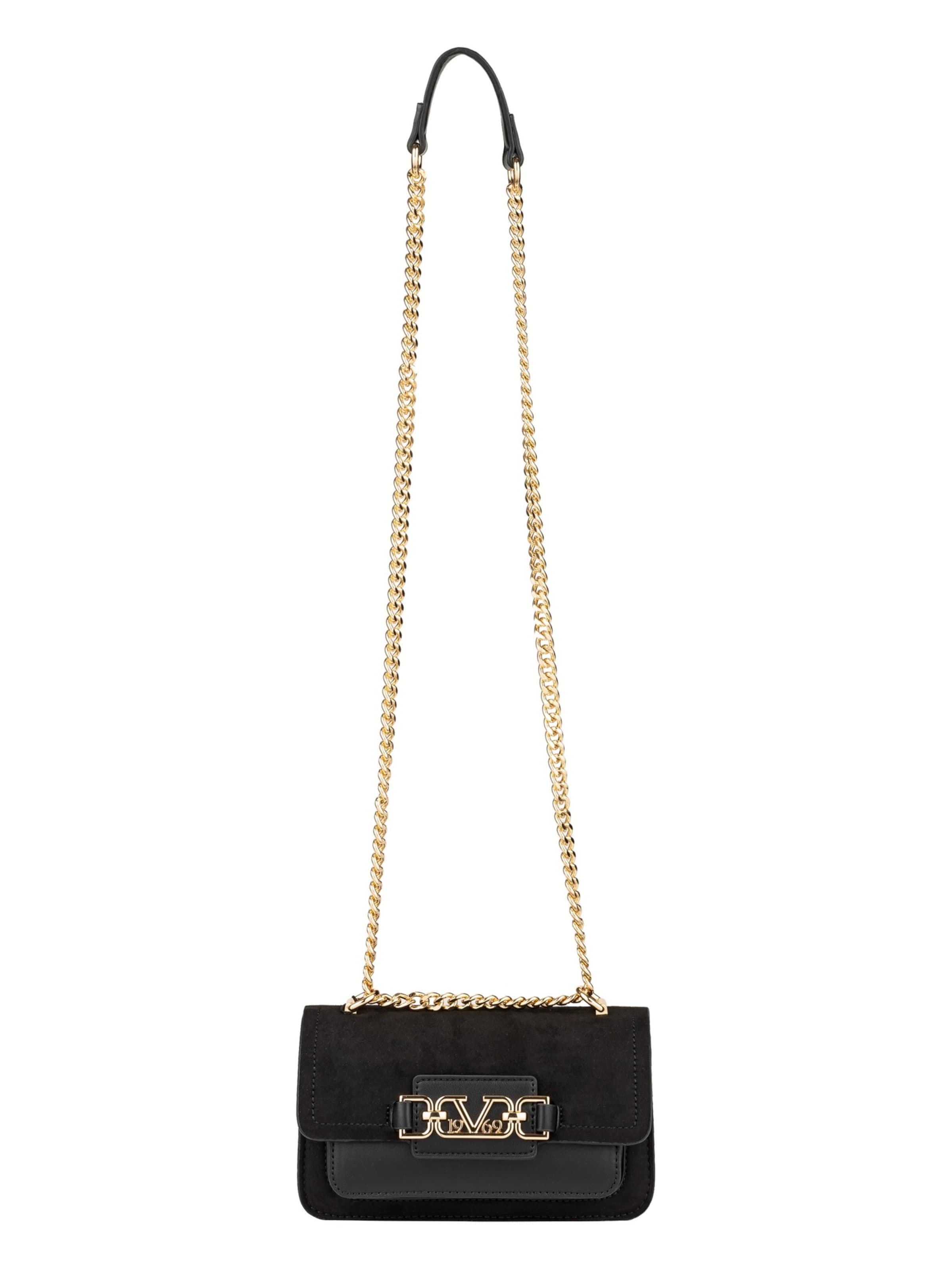 19V69 ITALIA Crossbody bag 'Jonna Gold' in Black: front
