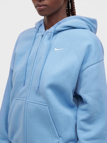 Nike Sportswear Sweatjacka i blå