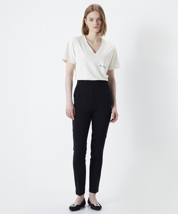 Ipekyol Slim fit Pleated Pants in Black