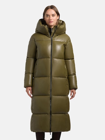 khujo Mantel 'Destiny' in Grün: Vorderseite