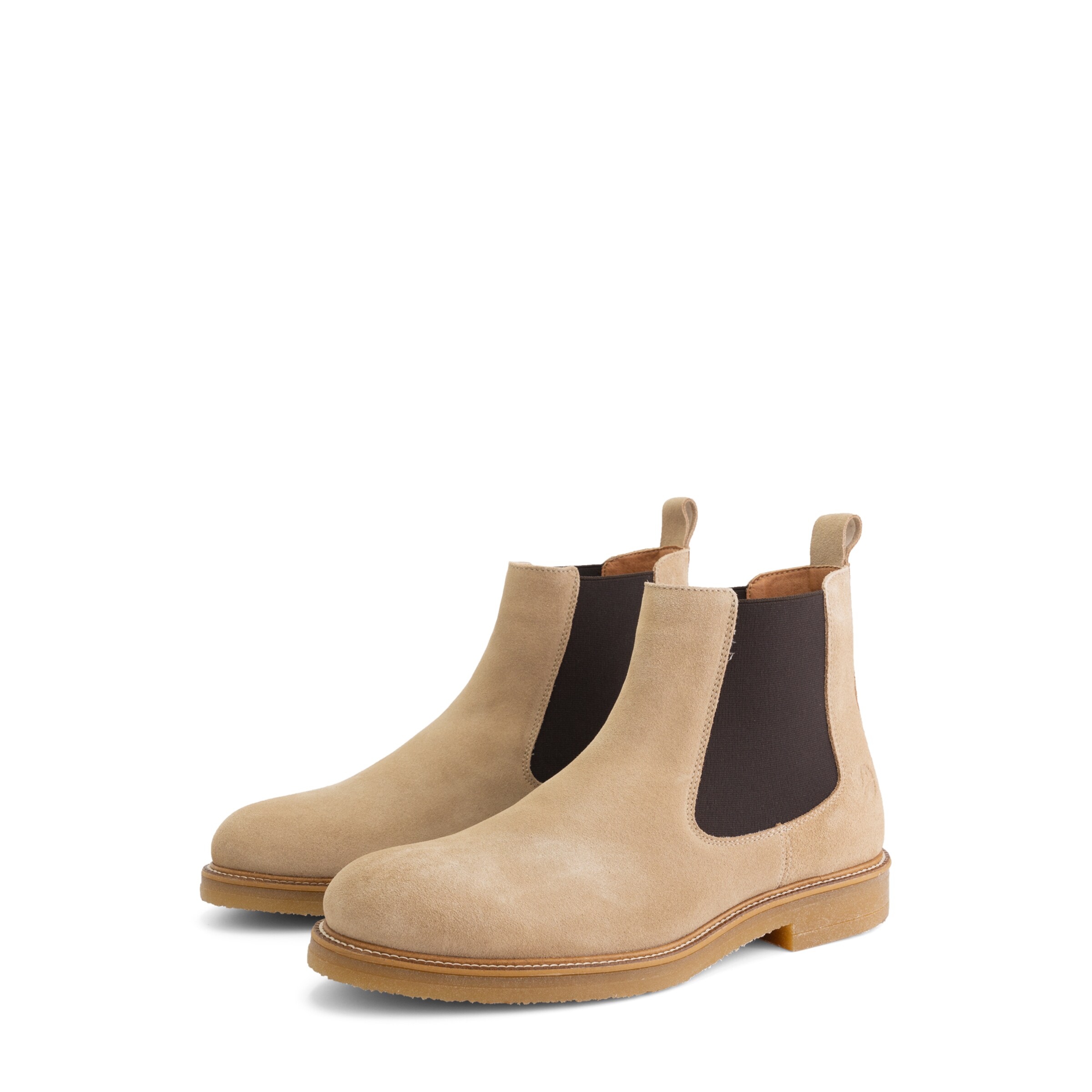 Travelin Chelsea Boots 'Ealing' i beige