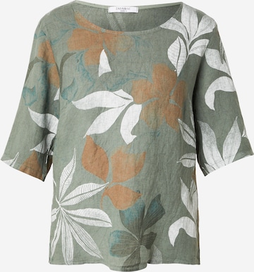 ZABAIONE - Blusa 'Pi44naa' en verde: frente