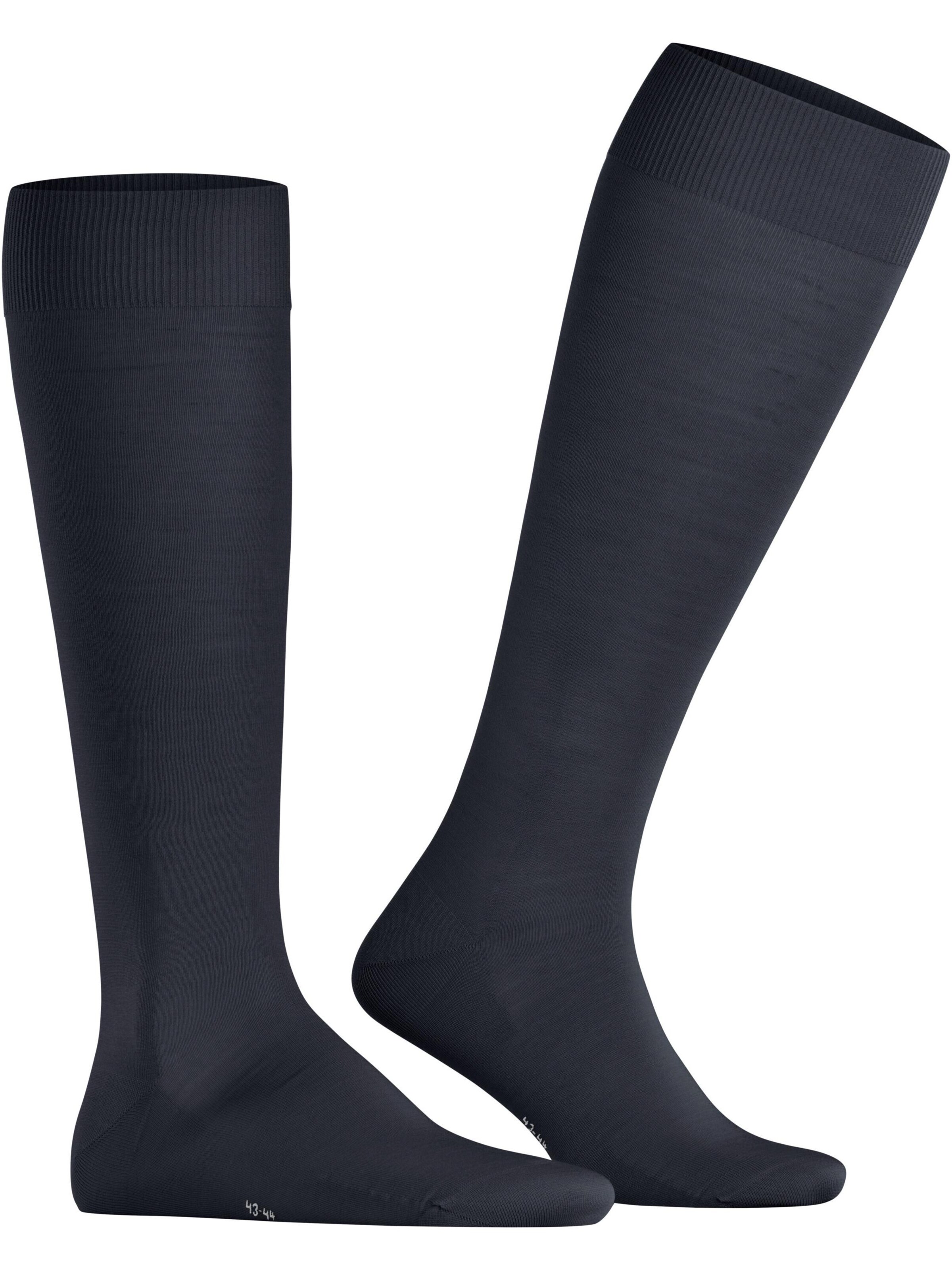 FALKE Knee High Socks 'ClimaWool' in Blue