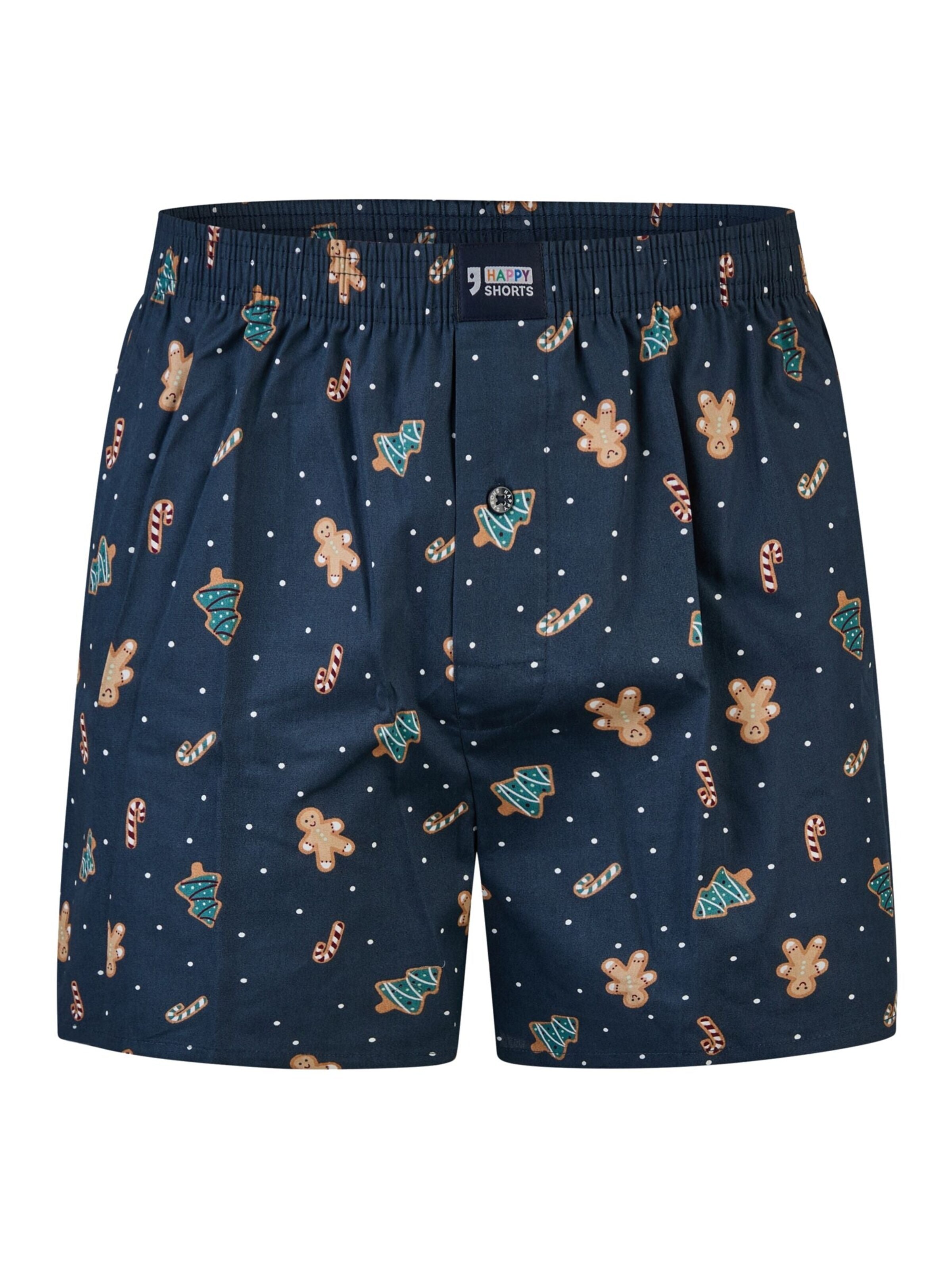 Happy Shorts Boxershorts 'HAPPY' in Gemengde kleuren