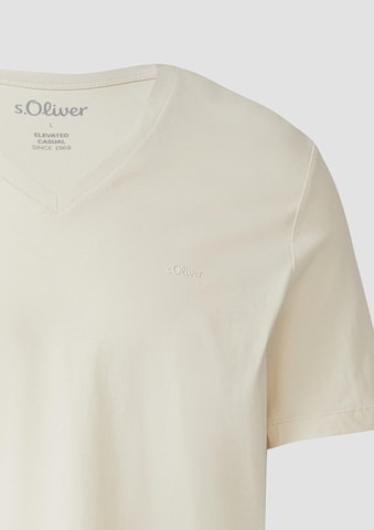 s.Oliver T-Shirt in Weiß