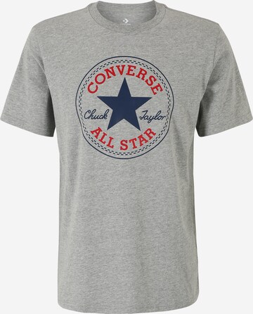 CONVERSE Shirt in Grijs: voorkant