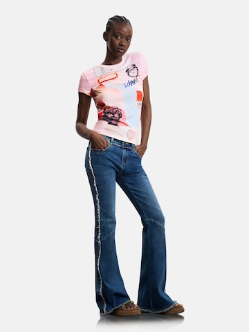 Desigual T-Shirt in Pink