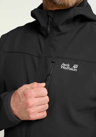 JACK WOLFSKIN Флисовая куртка в Черный