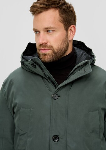 s.Oliver Men Big Sizes Winter Jacket in Green