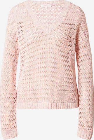 s.Oliver Pullover i pink: forside