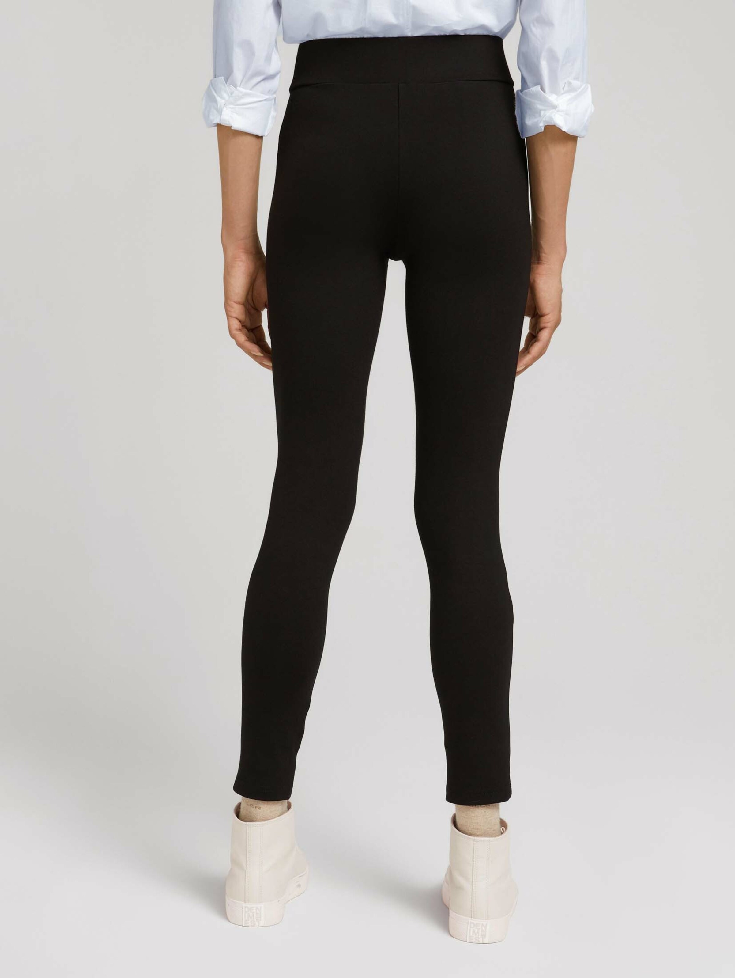 Frauen Große Größen TOM TAILOR Leggings in Schwarz - PA15748 Frauen Große Größen TOM TAILOR Leggings in Schwarz - PA15748