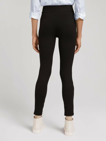 TOM TAILOR Skinny Leggings - fekete