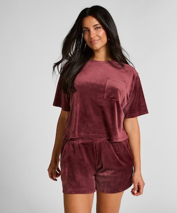 Chemise de nuit Hunkemöller en rouge : devant