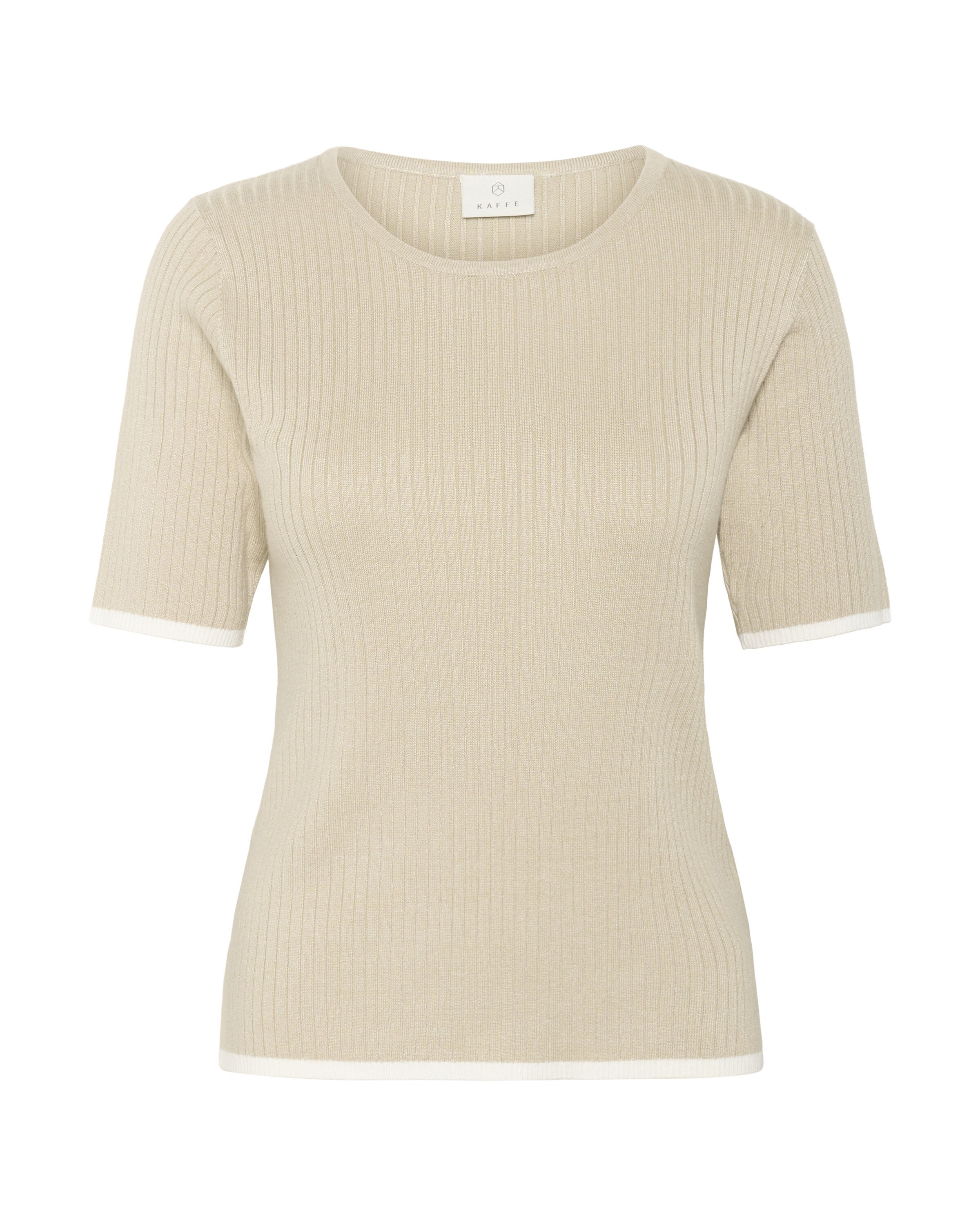 Kaffe Jersey 'Lizza' en L en beige, Vista del producto
