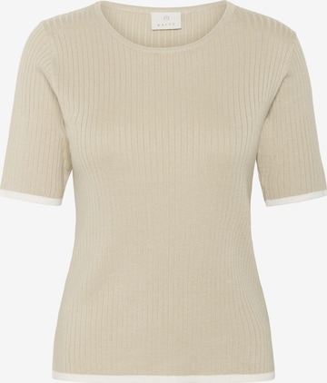 Kaffe - Jersey 'Lizza' en beige: frente