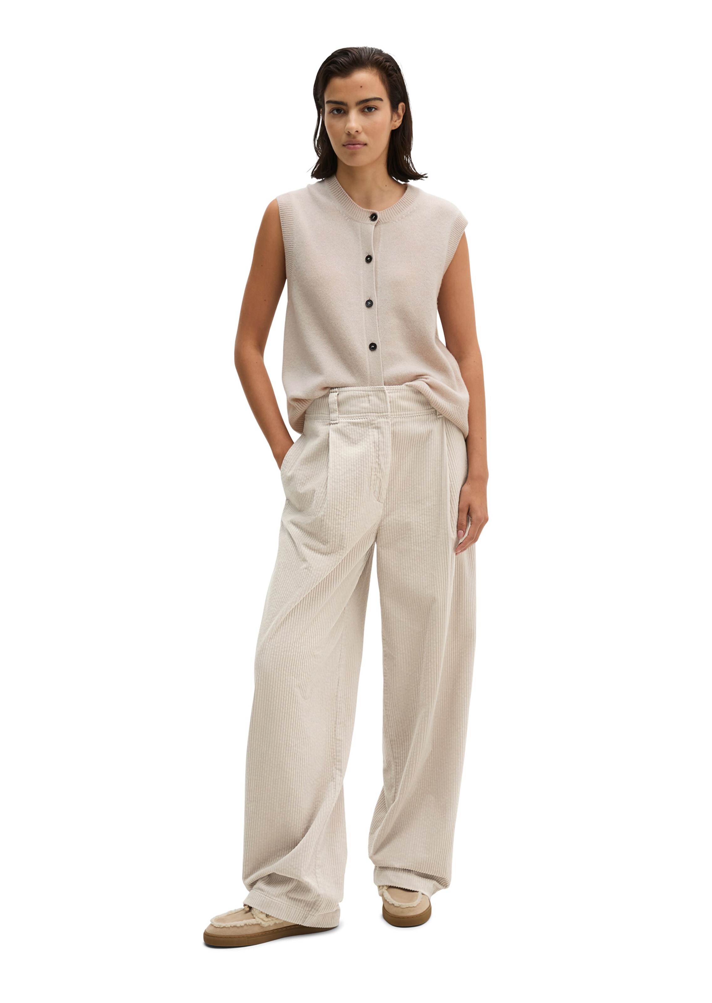 Marc O'Polo Loosefit Hose in Grau