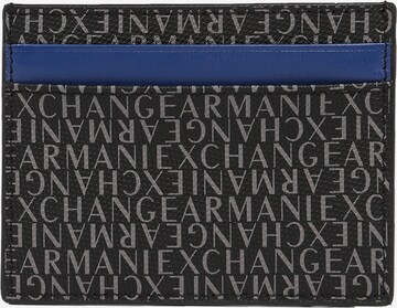 ARMANI EXCHANGE Case in Black: front