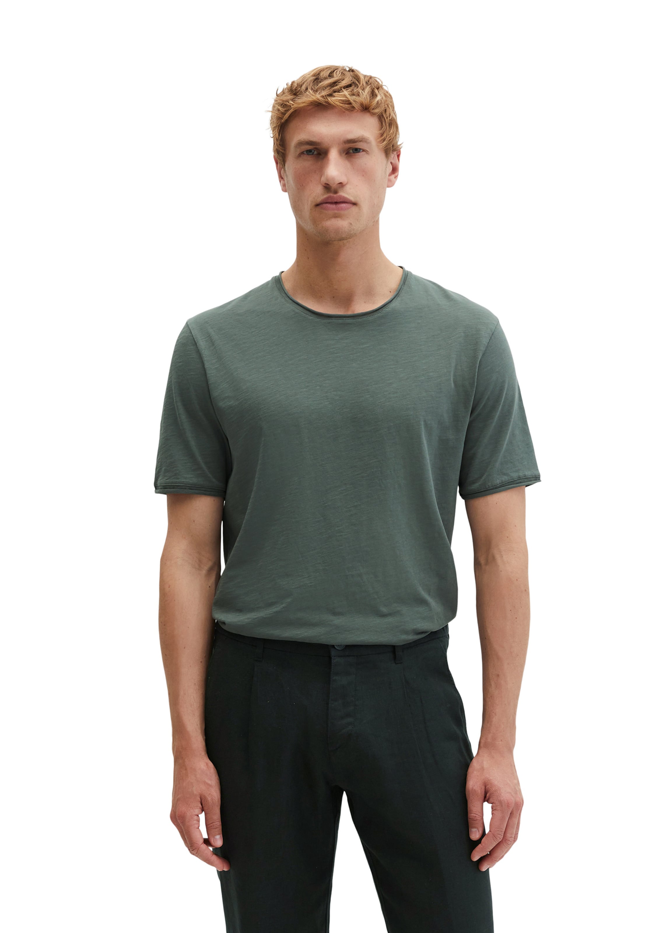 Marc O'Polo Shirt in Grey: front