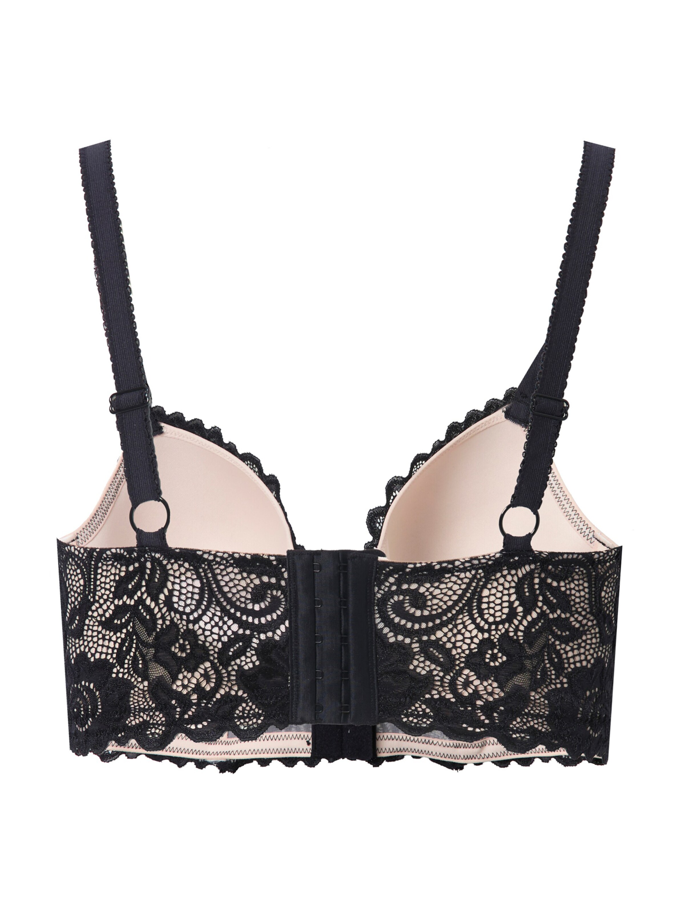 Bustino Reggiseno di Ulla Popken in nero