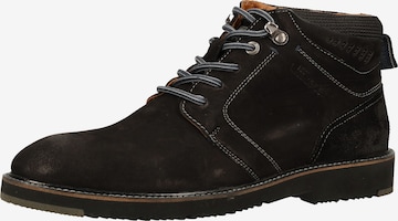 SALAMANDER Lace-Up Boots in Black: front