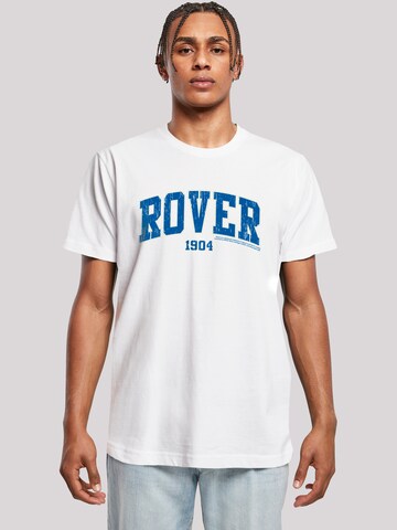 T-Shirt 'British Motor Heritage Rover Car 1904 College' F4NT4STIC en blanc : devant