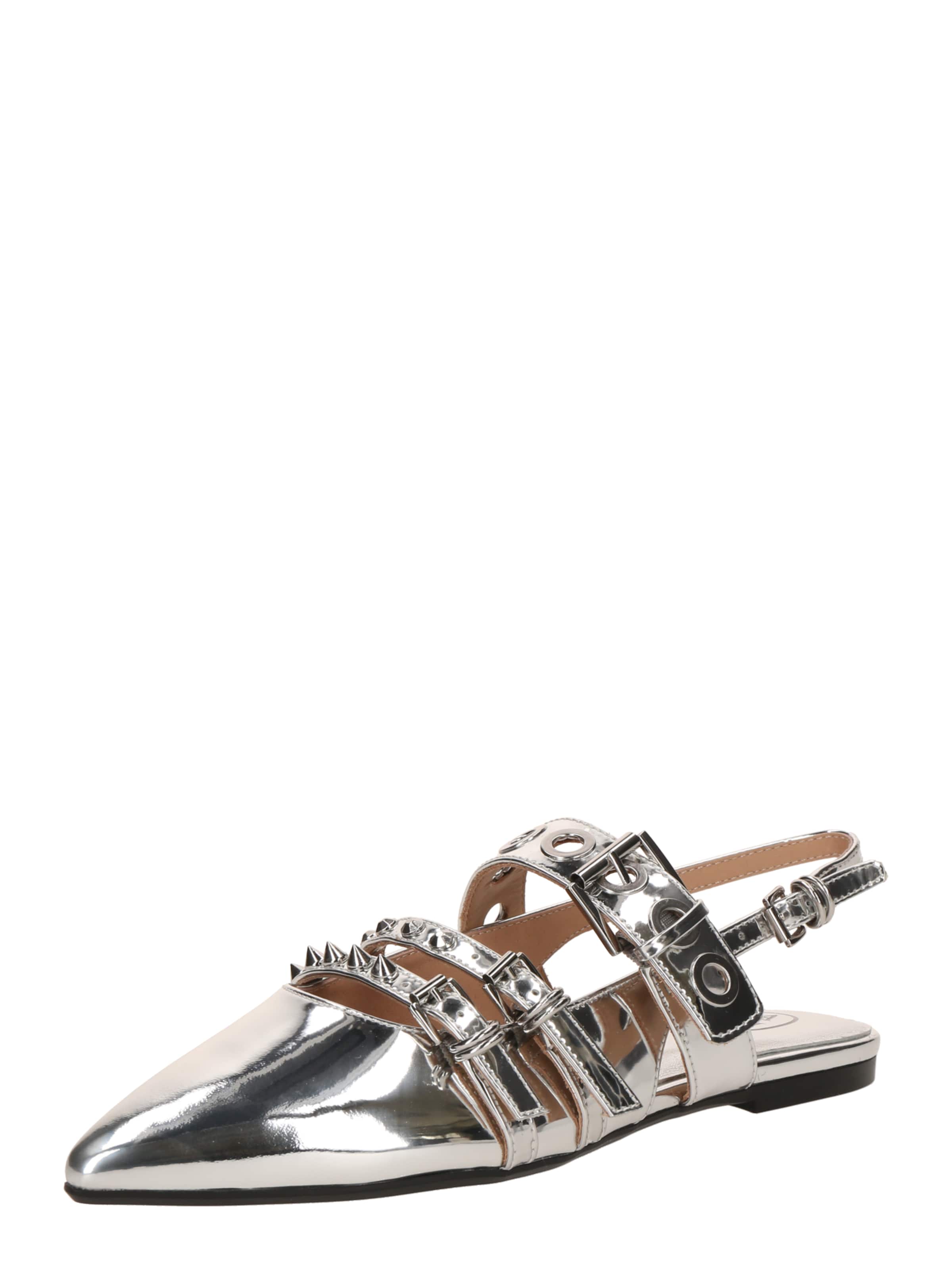 ASH Rihmaga baleriina 'BLONDIE03', värv Hõbe: eest vaates