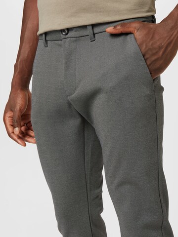 TOM TAILOR Regular Pants in Grey