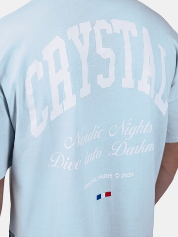 Crystal Paris Shirt 'Nordic Nights' in Blauw