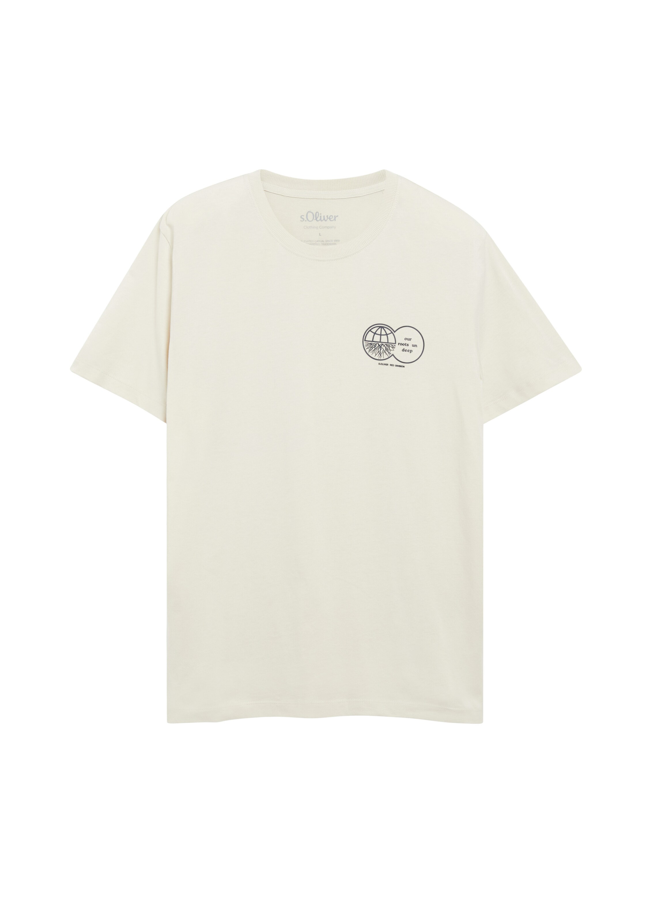 s.Oliver T-Shirt in Weiß: Vorderseite