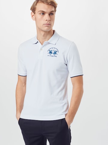 La Martina Poloshirt in Weiß: predná strana