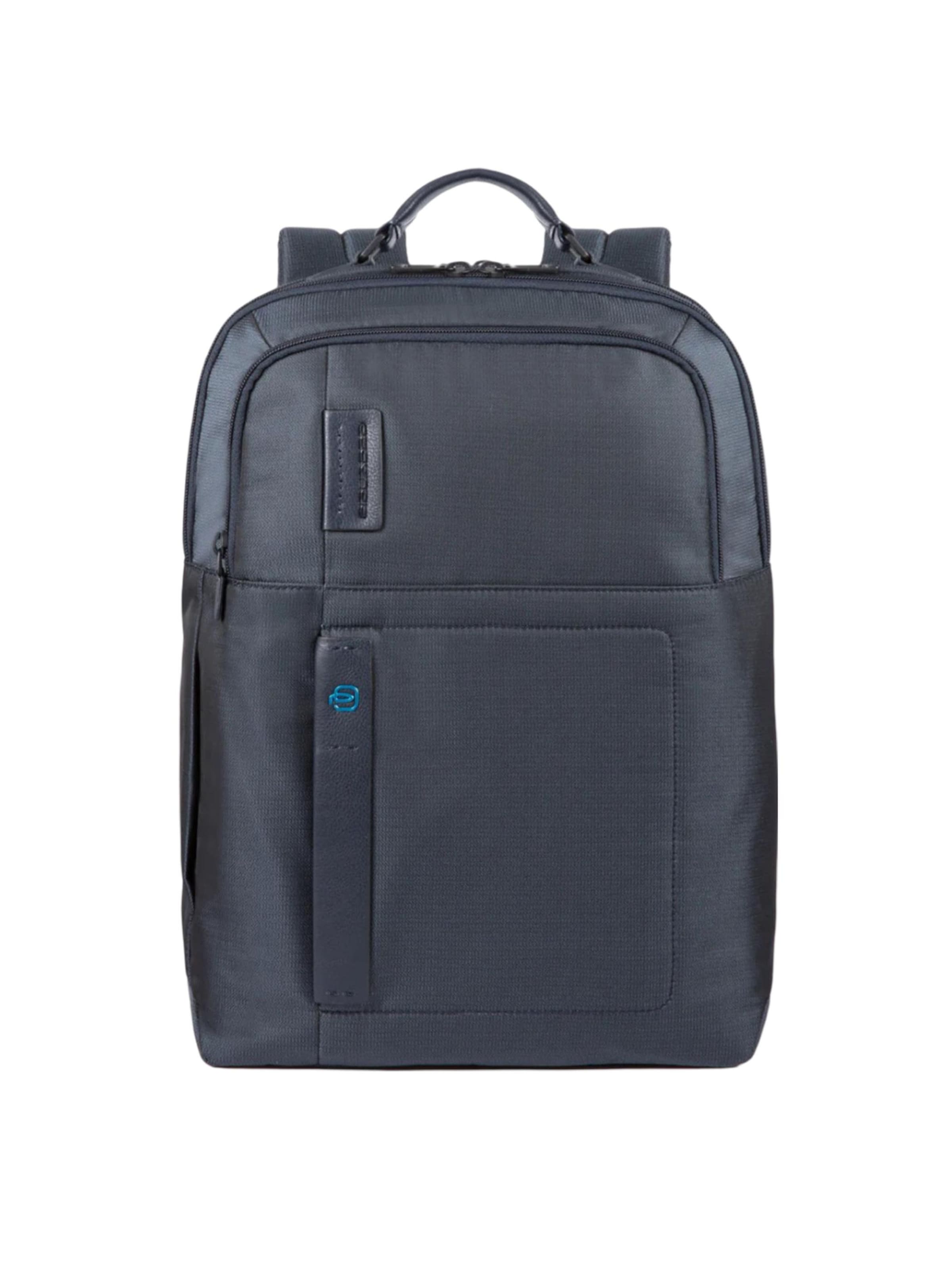 Sac à dos Piquadro en bleu : devant