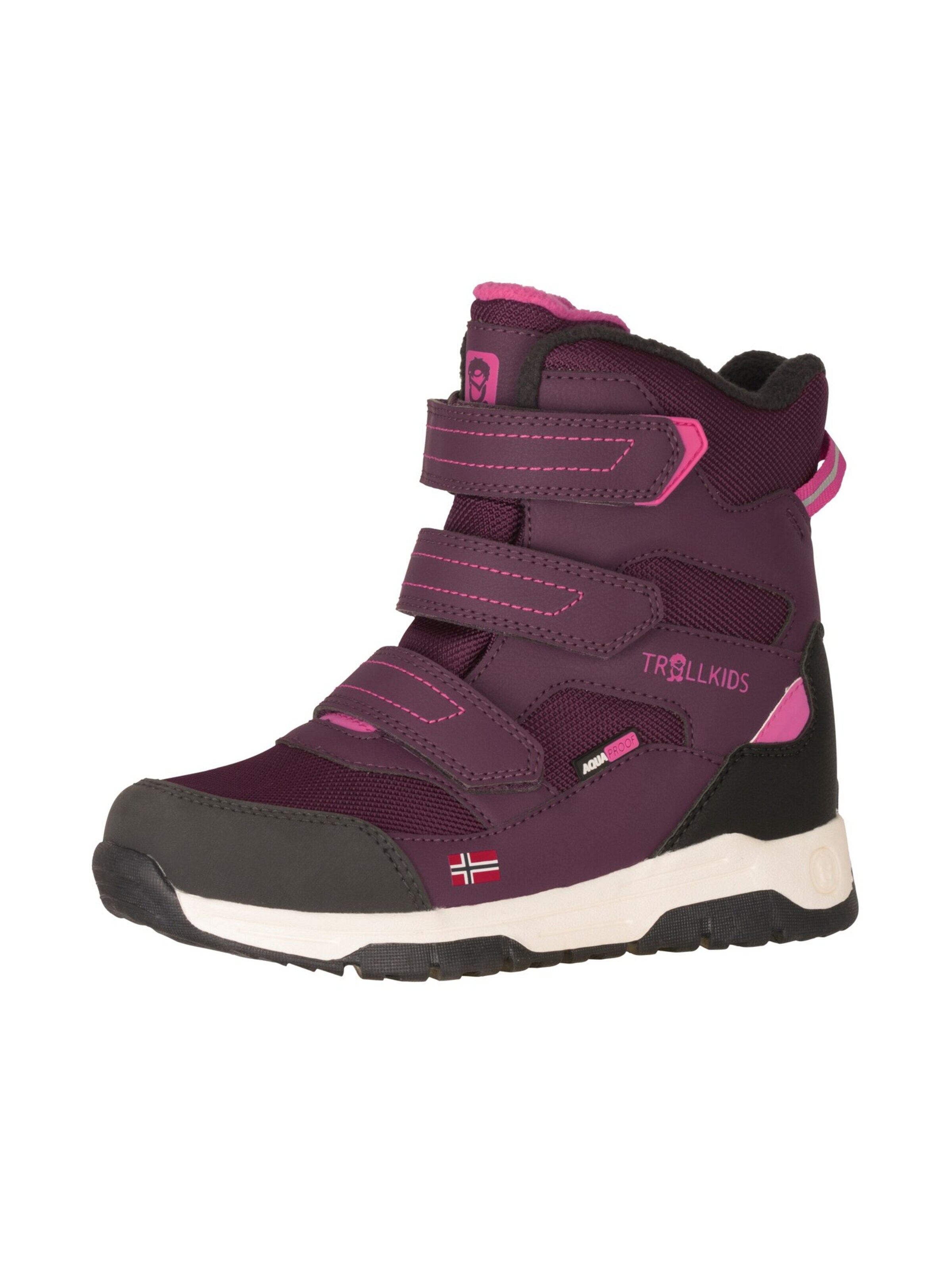 TROLLKIDS Snowboots in Lila
