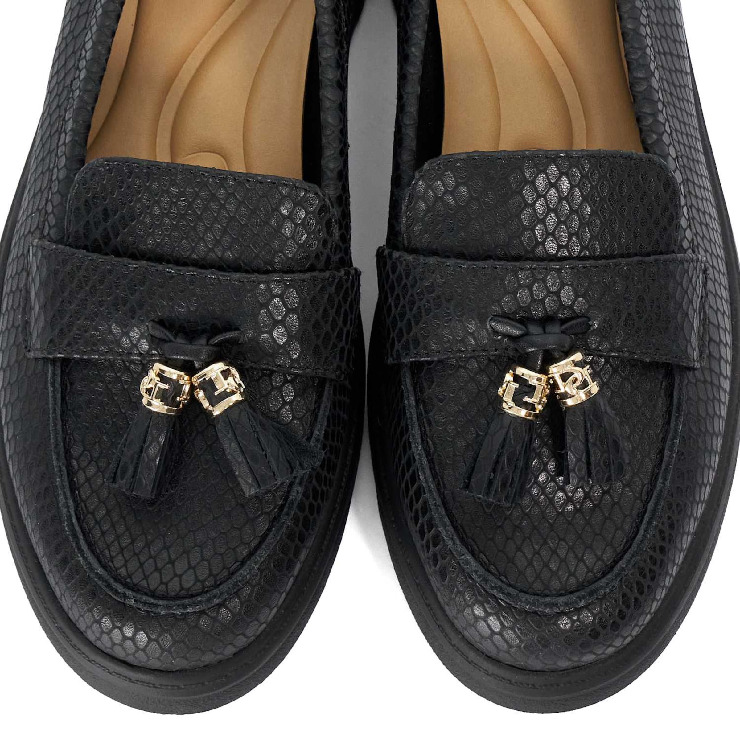 Chaussure basse Dune LONDON en noir