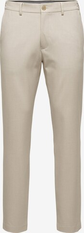Pantaloni 'Dave' di SELECTED HOMME in beige: frontale