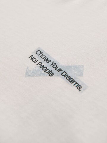 T-Shirt 'OM-TSPT-0258' Ombre en blanc