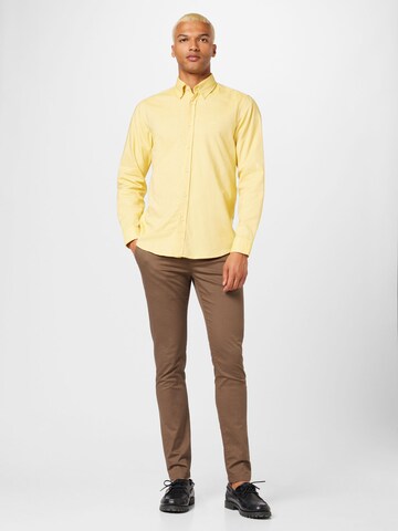BOSS Regular Fit Skjorte 'Rickert' i gul