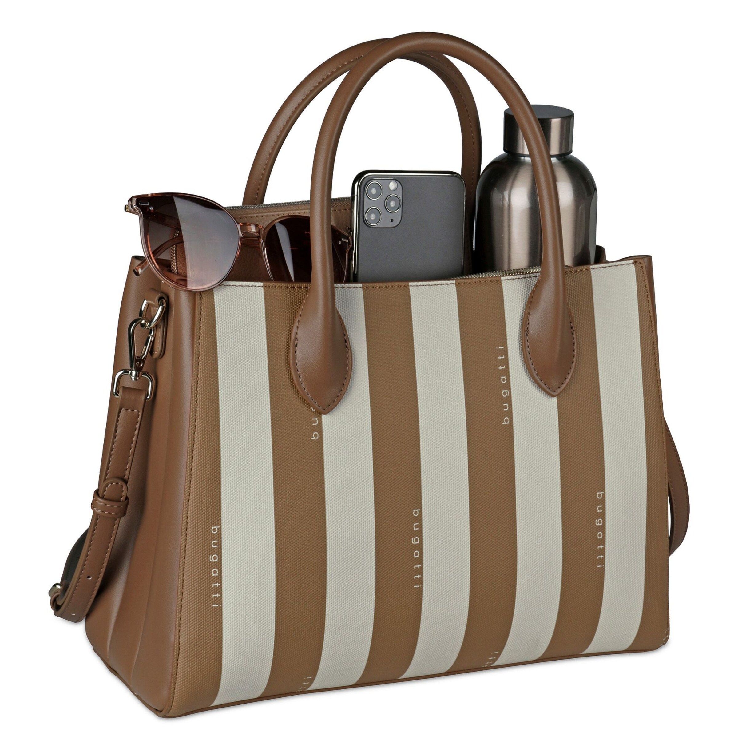 Sac bandoulière 'Cleo' bugatti en marron