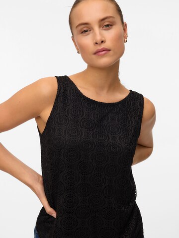 VERO MODA Gebreide top 'VMMAYA' in Zwart