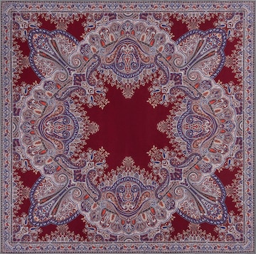 Roeckl Doek 'MIRROR PAISLEY' in Rood: voorkant