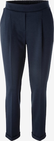 Aniston SELECTED Pleat-Front Pants in Blue: front