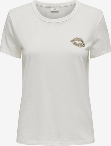 JDY Shirt 'MICHIGAN' in Wit: voorkant