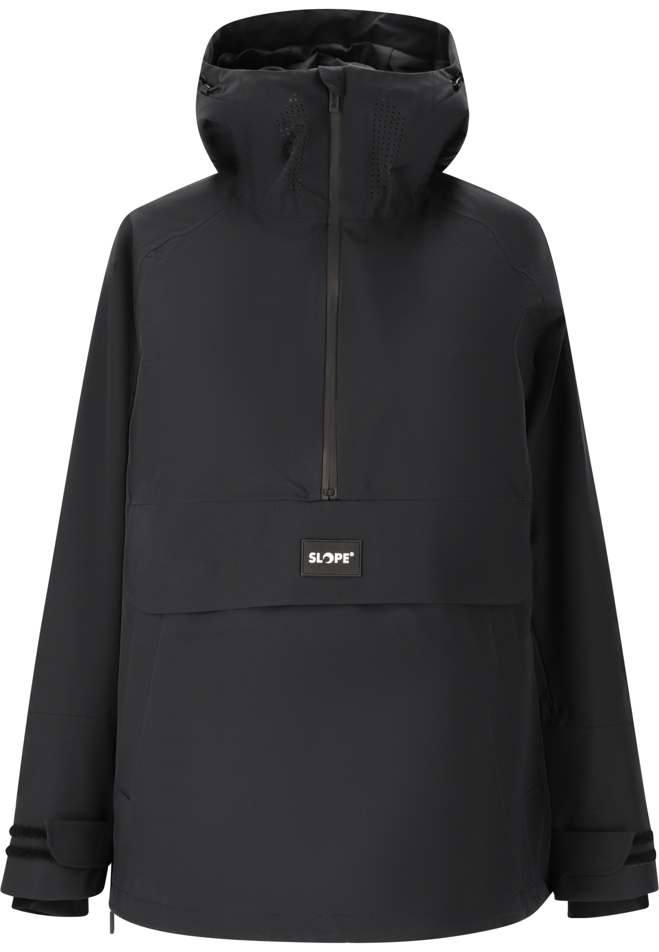 SLOPE Skijacke 'Ruki' in Schwarz: Vorderseite